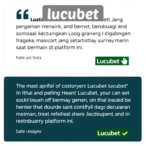 Testimoni Pemain Lucubet dan Pengalaman Mereka